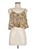 Angie 100% Rayon Tan Tank Top Size S - photo 1