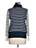 89th & Madison Stripes Blue Turtleneck Sweater Size L - photo 1