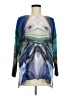 Nally & Millie Blue 3/4 Sleeve Blouse One size - photo 1