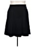 L.L.Bean Solid Black Casual Skirt Size L - photo 1