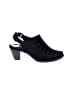 Munro American 100% Leather Black Sandals Size 7 - photo 1