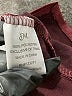 Justify 100% Polyester Burgundy Cocktail Dress Size M - photo 8