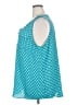 Worthington 100% Polyester Teal Sleeveless Blouse Size 2X - photo 5