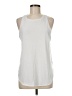 Athleta White Sleeveless T-Shirt Size M - photo 1