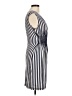 Max Studio Stripes Blue Cocktail Dress Size M - photo 4