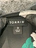 Torrid 100% Polyester Floral Black 3/4 Sleeve Blouse Size 3X Plus (3) - photo 7