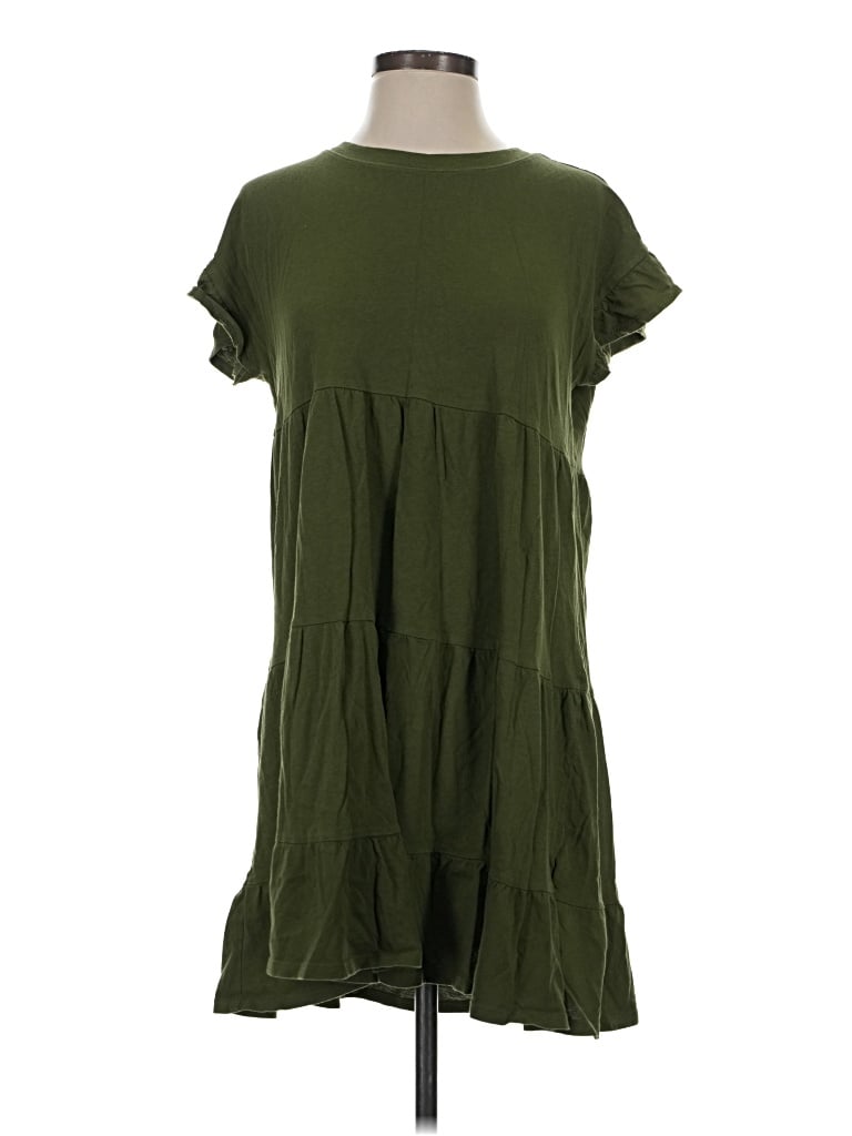 Pre-owned Jcrew Casual Dress In Green
