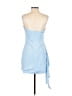 Lulus Solid Blue Cocktail Dress Size M - photo 2