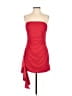 Lulus Solid Red Cocktail Dress Size M - photo 1