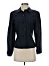Ann Taylor 100% Silk Black Silk Blazer Size 4 - photo 1
