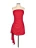 Lulus Solid Red Cocktail Dress Size M - photo 1
