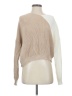 Superdown Color Block Tan Pullover Sweater Size S - photo 1