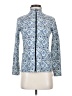 T by Talbots Print Blue Jacket Size P (petite) - photo 1