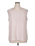 Anne Klein 100% Polyester Pink Sleeveless Blouse Size XL - photo 1