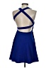 Lulus Solid Blue Cocktail Dress Size S - photo 2