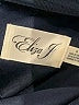 Eliza J Solid Blue Black Cocktail Dress Size 6 - photo 7