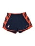 Nike 100% Polyester Orange Athletic Shorts Size S - photo 1