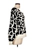 Ann Taylor LOFT 100% Nylon Animal Print Ivory Pullover Sweater Size L - photo 4