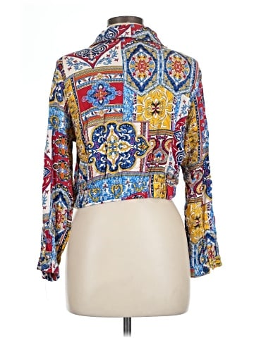 Haute Hippie 3/4 Sleeve Button-Down Shirt (view 2)