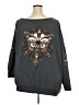 Torrid Gray Pullover Sweater Size 4X Plus (4) - photo 2