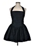 Atoir 100% Polyester Argyle Solid Blue Ivory Cocktail Dress Size 6 - photo 1