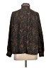 Yves St. Clair 100% Polyester Paisley Brown Long Sleeve Blouse Size 10 - photo 1