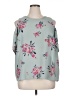 Xhilaration Teal 3/4 Sleeve Blouse Size 1X - photo 1