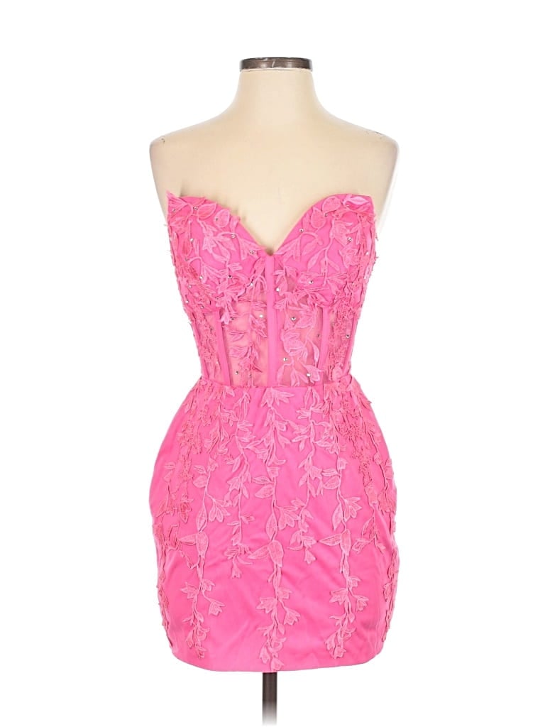 Unbranded Cocktail Dress In Pink