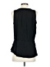 Banana Republic 100% Polyester Black Sleeveless Blouse Size S - photo 2