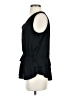 Banana Republic 100% Polyester Black Sleeveless Blouse Size S - photo 5