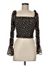 Wild Fable 100% Polyester Black 3/4 Sleeve Blouse Size M - photo 1