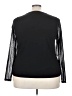 ELOQUII Black Long Sleeve Top Size 22 Plus - photo 2