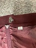 Unbranded Solid Burgundy Formal Skirt Size 16 - photo 4