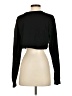 Bershka Black Long Sleeve Top Size S - photo 2