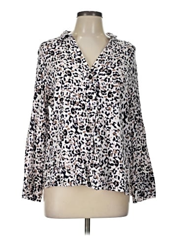 Nic + Zoe Long Sleeve Polo (view 1)