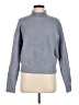 Zara Solid Blue Turtleneck Sweater Size M - photo 1