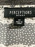 Perceptions Gray Casual Dress Size 1X - photo 7