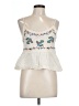 Altar'd State 100% Polyester Ivory Sleeveless Blouse Size L - photo 1
