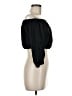 Lagaci 100% Viscose Black 3/4 Sleeve Blouse Size M - photo 4