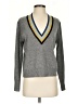 Veronica Beard Color Block Gray Wool Pullover Sweater Size XS - photo 1