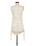 BTFBM Solid Ivory Cocktail Dress Size M - photo 2