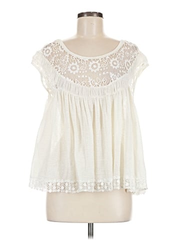 Free People Short Sleeve Blouse (view 1)