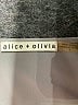 Alice + Olivia Black 3/4 Sleeve Blouse Size 0 - photo 7