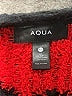 Aqua 100% Nylon Hearts Black Pullover Sweater Size XS - photo 7