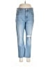 Madewell Hearts Blue Jeans Size 30 waist (tall) - photo 1