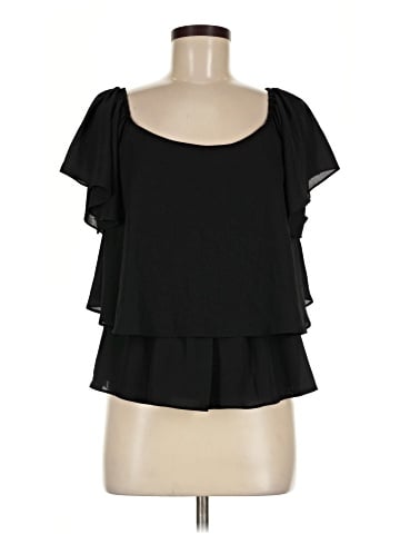 Scoop Short Sleeve Top (view 1)