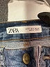Zara 100% Cotton Stripes Blue Jeans Size 2 - photo 7