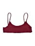 Unbranded Burgundy Swimsuit Top Size S - photo 2