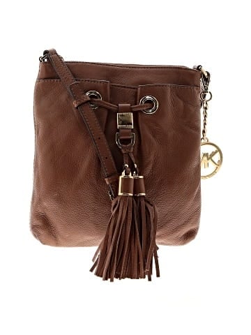 MICHAEL Michael Kors Leather Crossbody Bag (view 1)