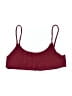 Unbranded Burgundy Swimsuit Top Size S - photo 1